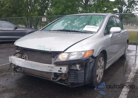 2008 Honda Civic Lx из США, поврежденный, VIN 1HGFA16548L038570